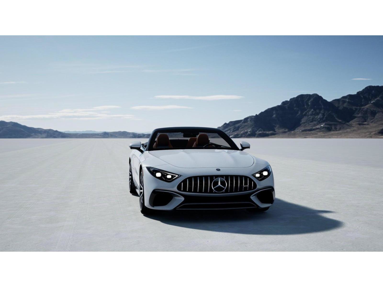 New 2026 MANUFAKTUR Moonlight White Metallic Mercedes-Benz SL 63 AMG® image 8