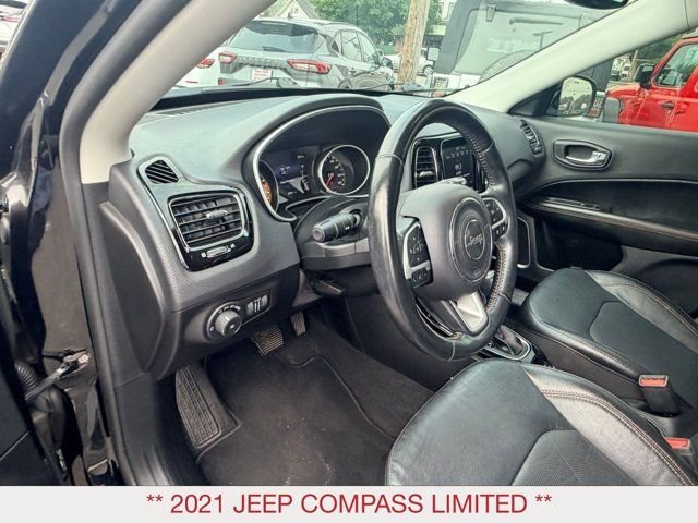 Certified Used 2021 Black Jeep Limited image 10