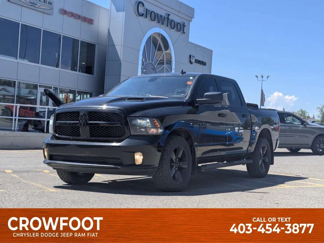 Certified Used 2022 Black RAM Express - - 4X4 - Sub Zero Pkg - Electronics Grp - Park Sensors - Remote Start & More! image 1