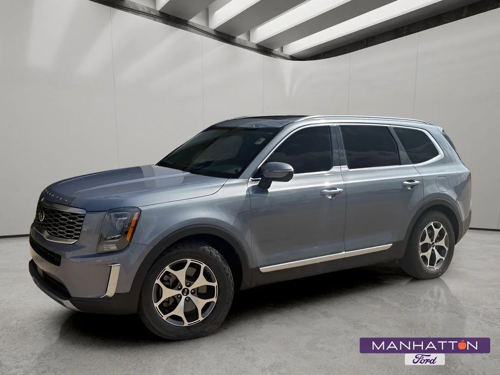 Used 2020 Everlasting Silver Kia EX image 1