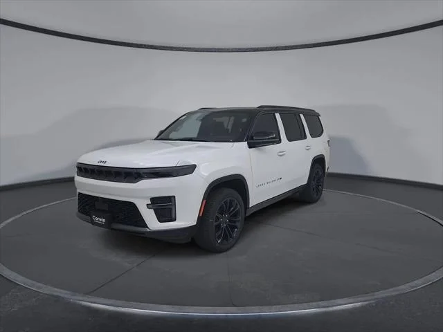 New 2026 Bright White Clear-Coat Exterior Paint Jeep Grand Wagoneer image 6