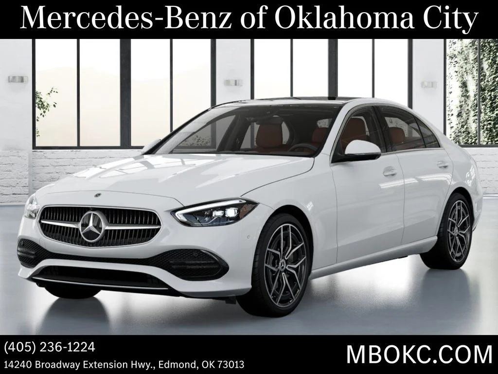 New 2026 Polar White Mercedes-Benz C 300 image 1