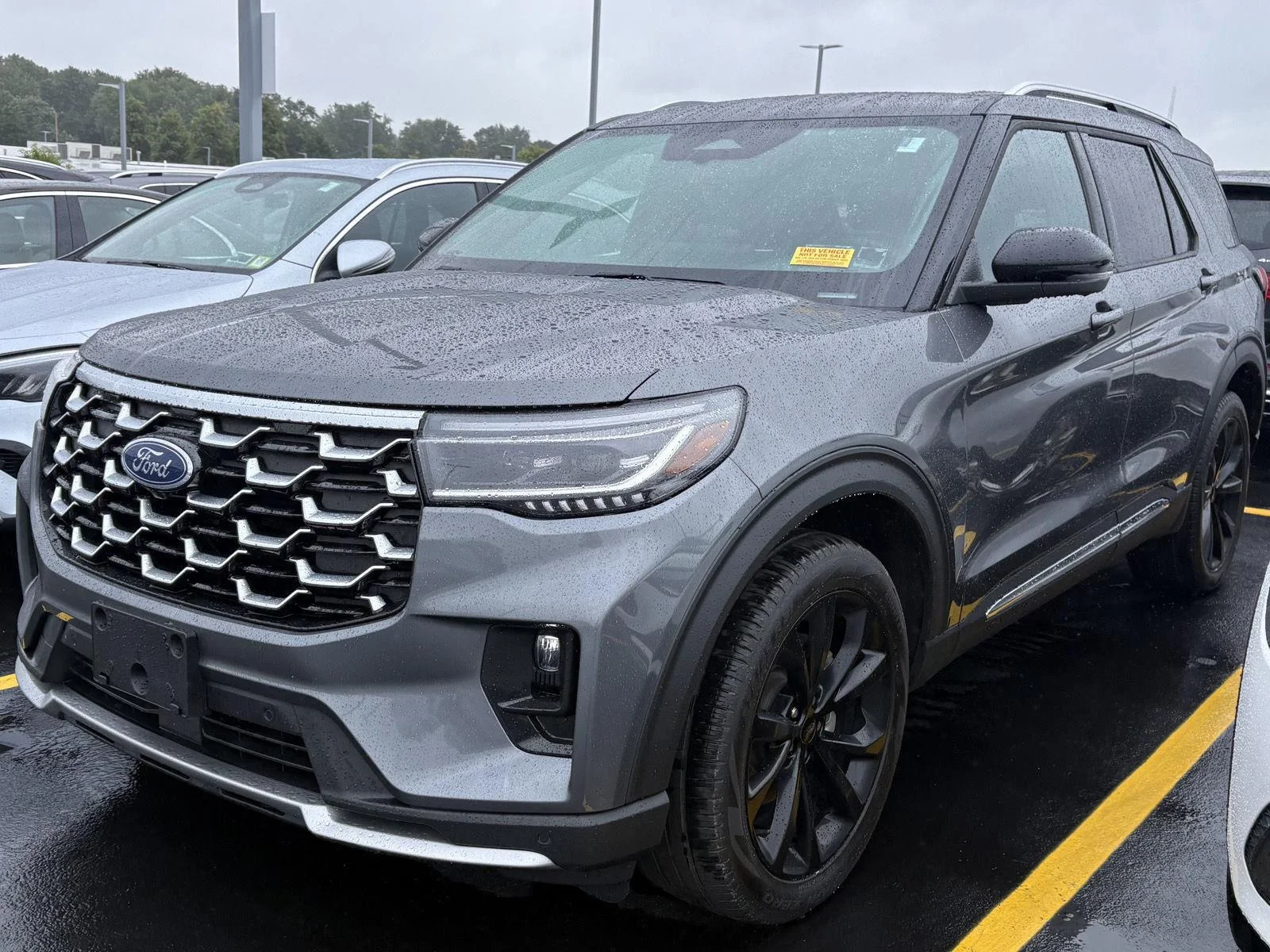 Used 2025 Carbonized Gray Ford Platinum image 3