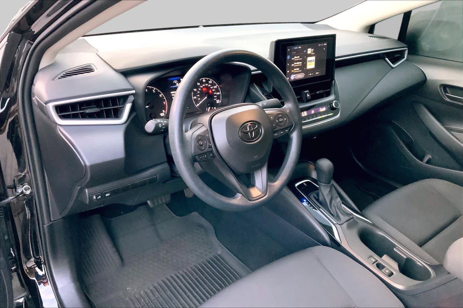 Used 2024 Midnight Black Metallic Toyota LE image 15