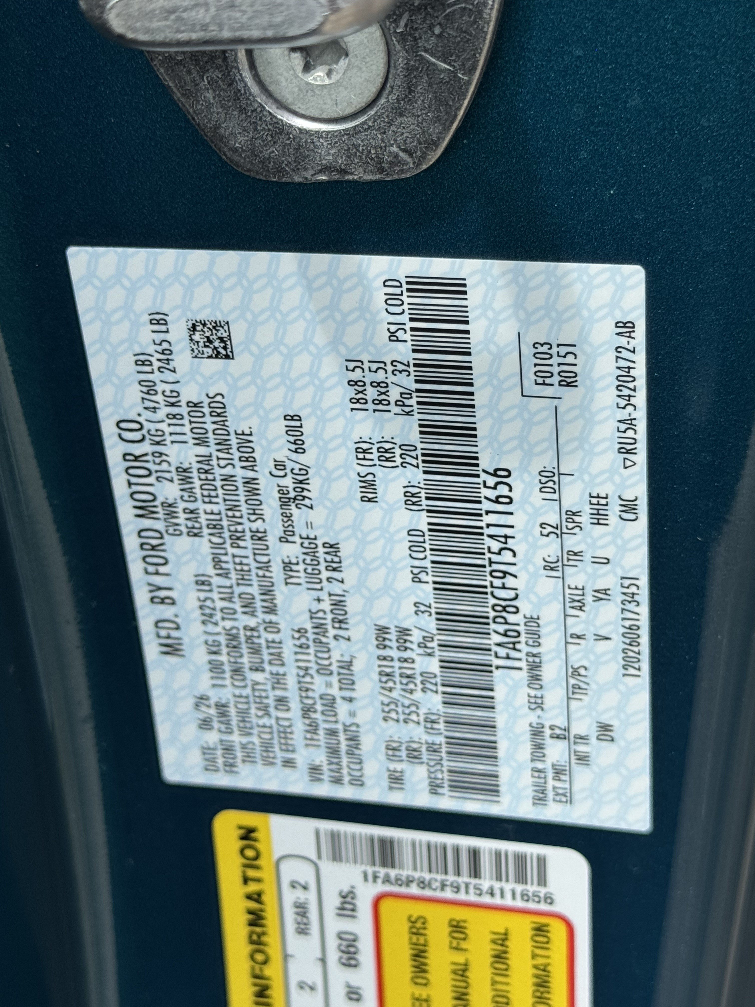 New 2026 Adriatic Blue Metallic Ford GT image 19