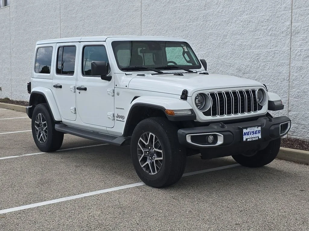 Used 2024 White/off-white Jeep Sahara image 14