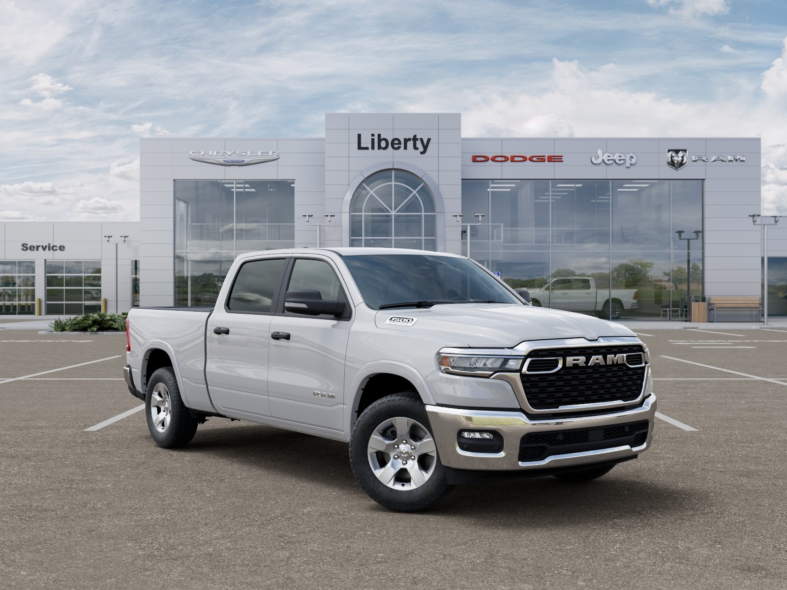 New 2026 Bright White Clearcoat RAM Big Horn/Lone Star image 35