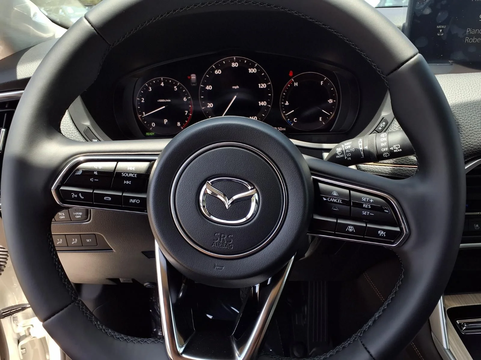 New 2026 Rhodium White Premium Mazda 3.3 Turbo Premium Sport AWD image 11