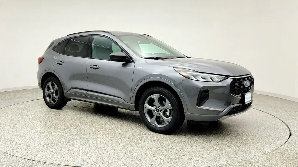 Used 2024 Carbonized Gray Metallic Ford ST-Line AWD image 3