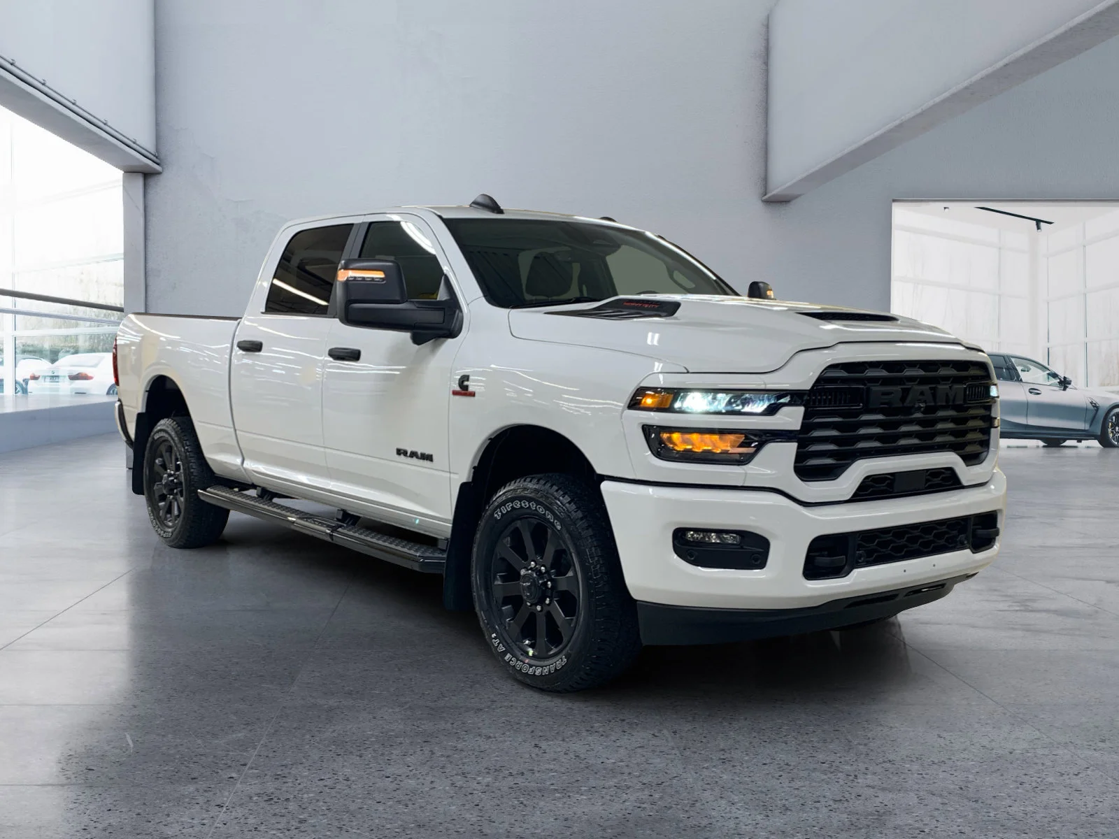 New 2026 Bright White Ram Big Horn image 7