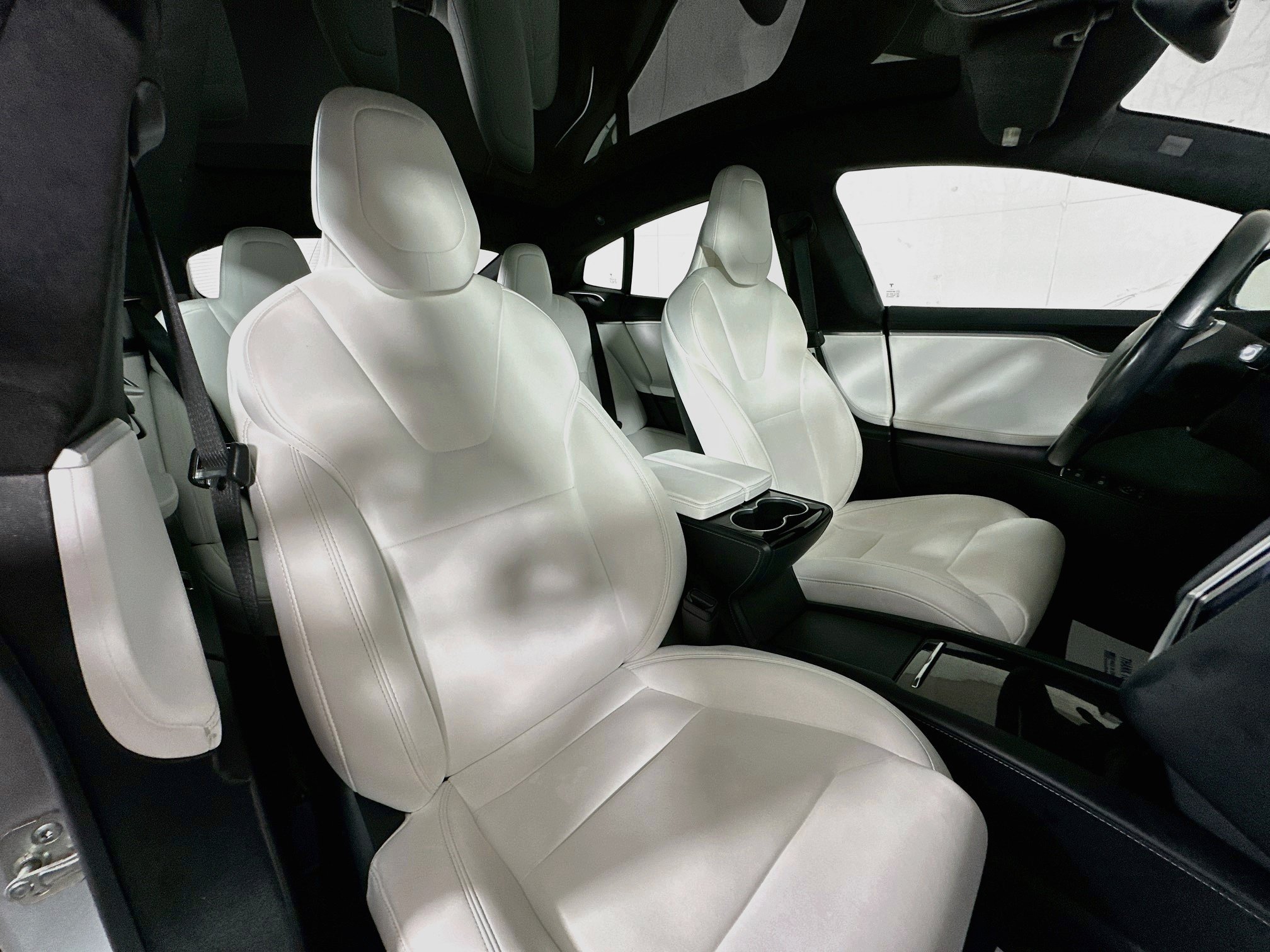 Used 2017 Silver Tesla 100D image 27