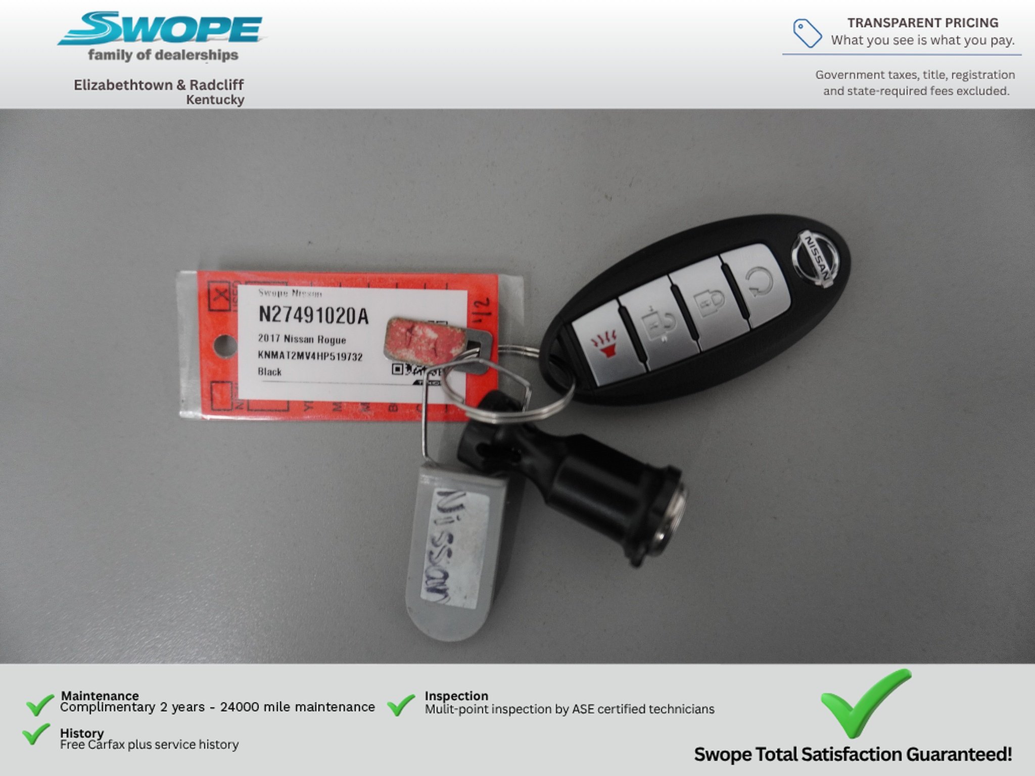 Used 2017 Magnetic Black Nissan SV image 32