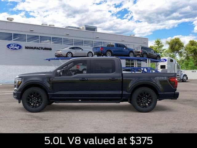 New 2026 Agate Black Metallic Ford Lariat® image 3
