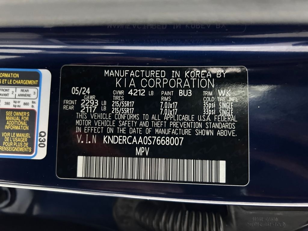 Used 2025 Blue Kia EX image 20