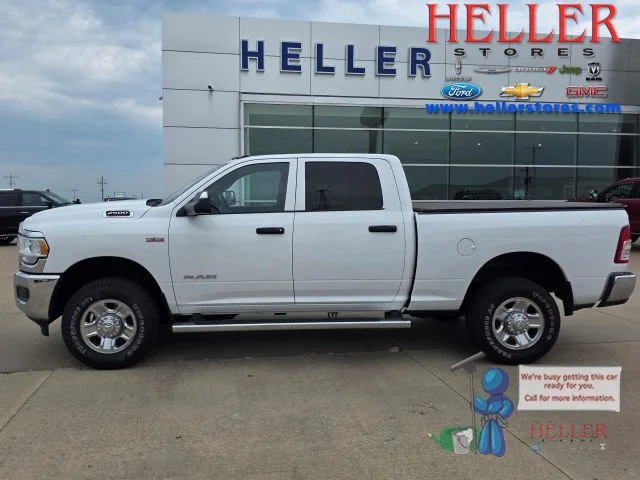 Used 2022 Bright White Clearcoat Ram Tradesman image 1