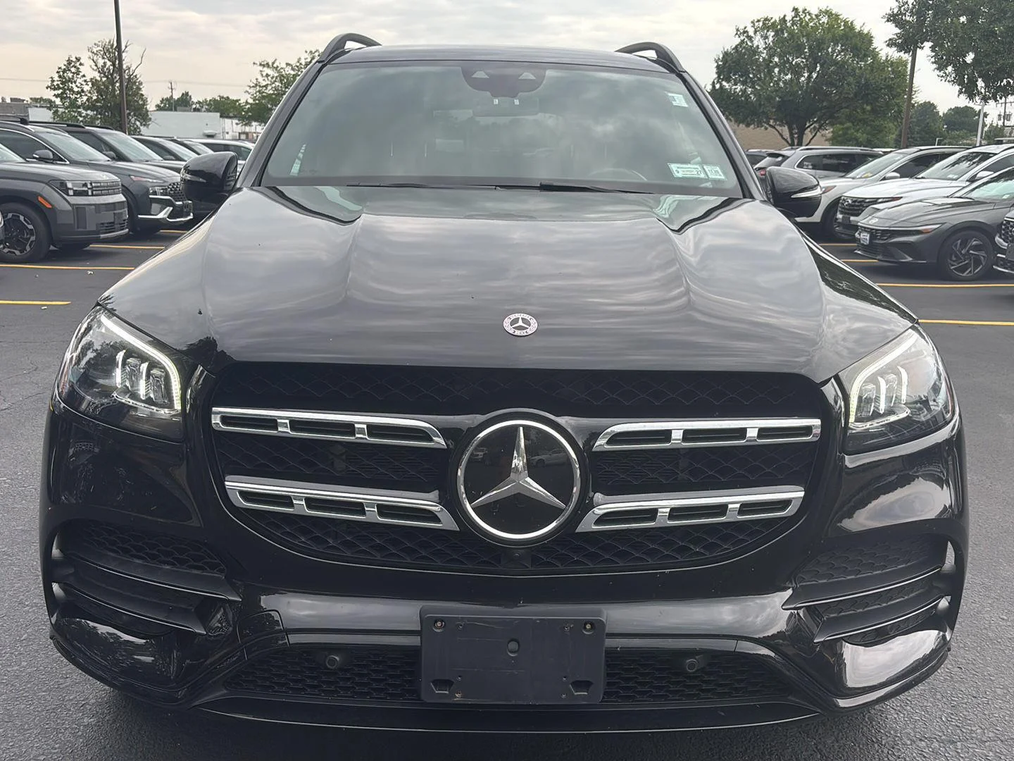 Used 2023 Obsidian Black Metallic Mercedes-Benz GLS 450 image 2