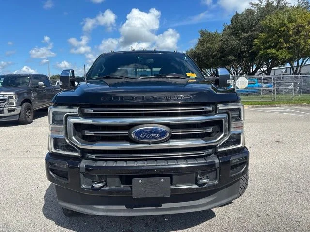 Used 2021 Black Ford Platinum image 2