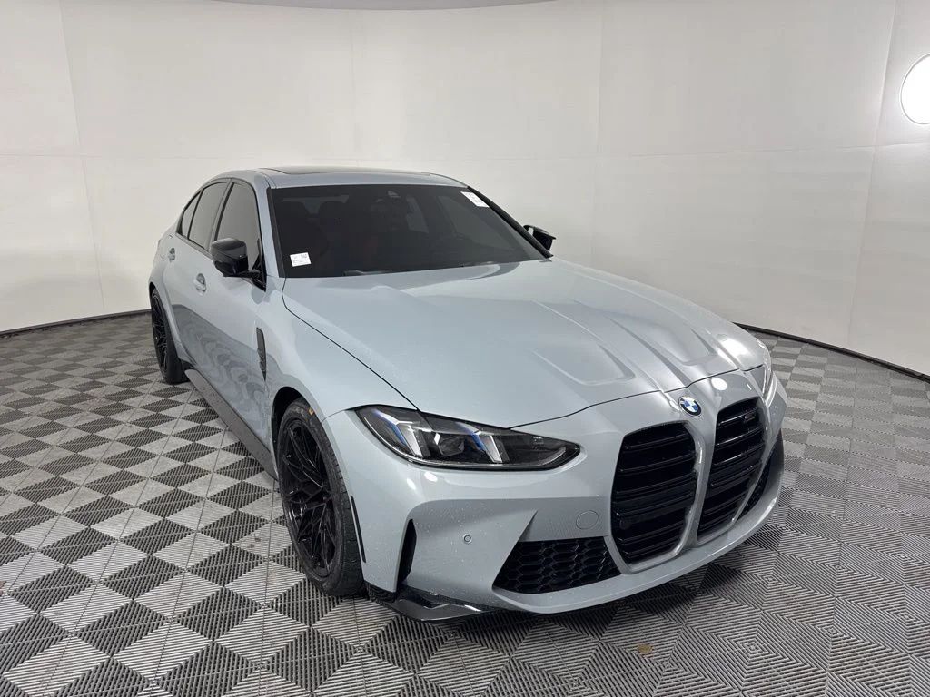 Certified Used 2025 Gray BMW Competition image 3