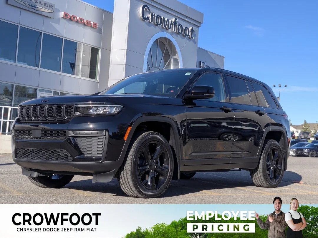 New 2026 Black Jeep Altitude - - 4x4 - Power Sunroof - Trailer Tow Pkg - 20 Black Wheels - Remote Start & More! image 1