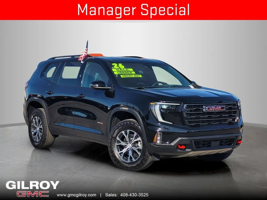 New 2026 GMC Acadia AT4