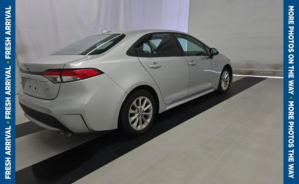 Used 2020 Silver Toyota LE image 2