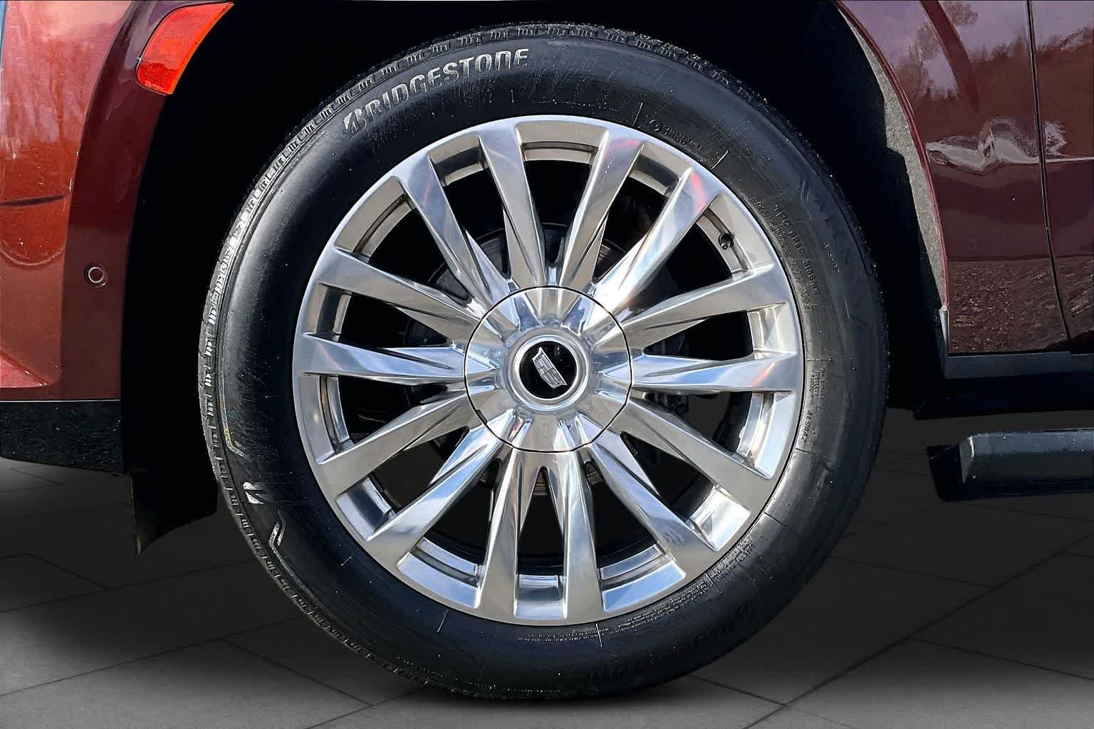Used 2022 Mahogany Metallic Cadillac Premium Luxury image 11