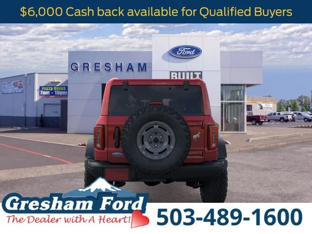 New 2025 Ruby Red Metallic Tinted Clearcoat Ford Badlands image 5