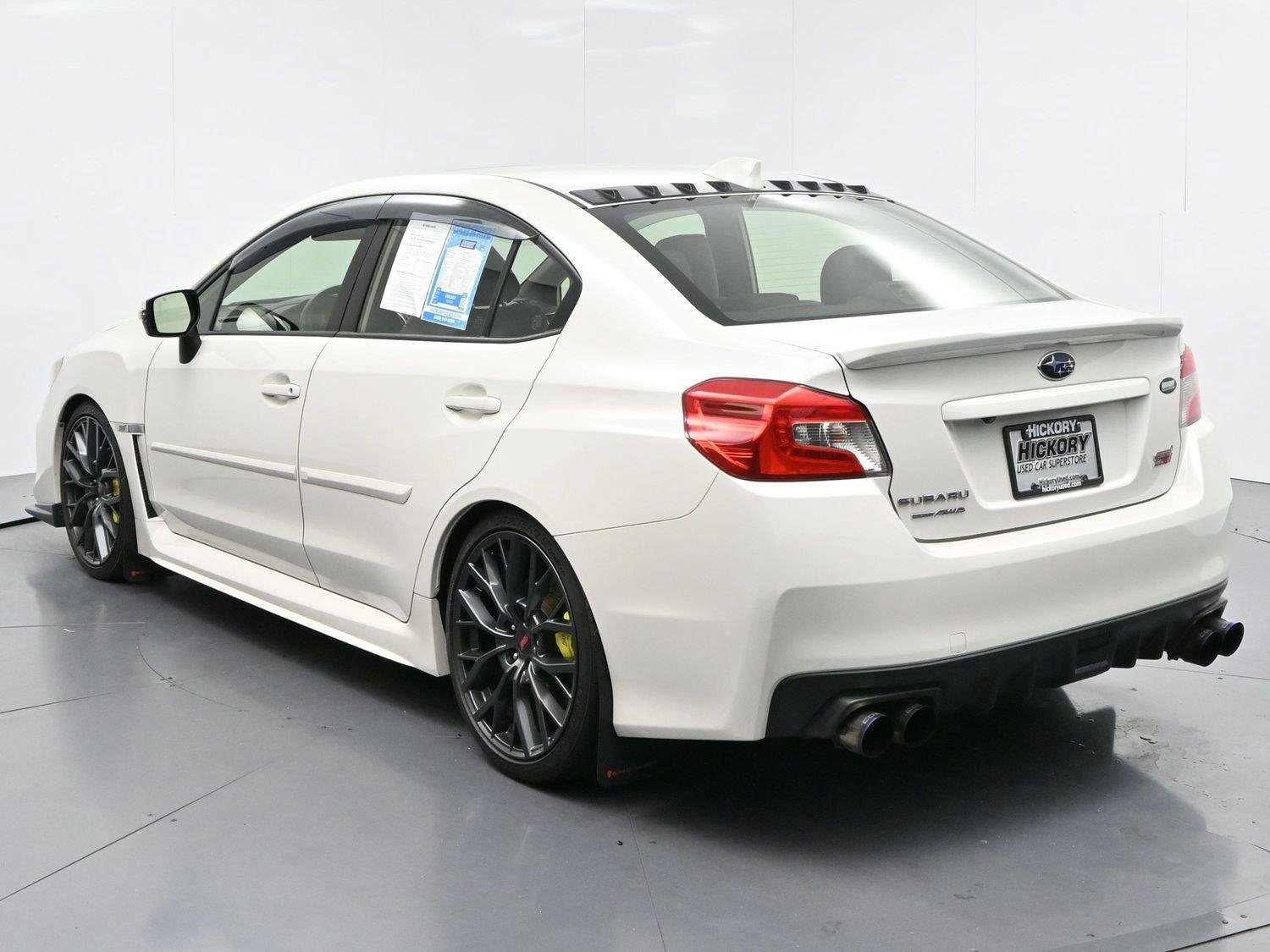 Used 2018 Crystal White Pearl Subaru STI Limited image 5