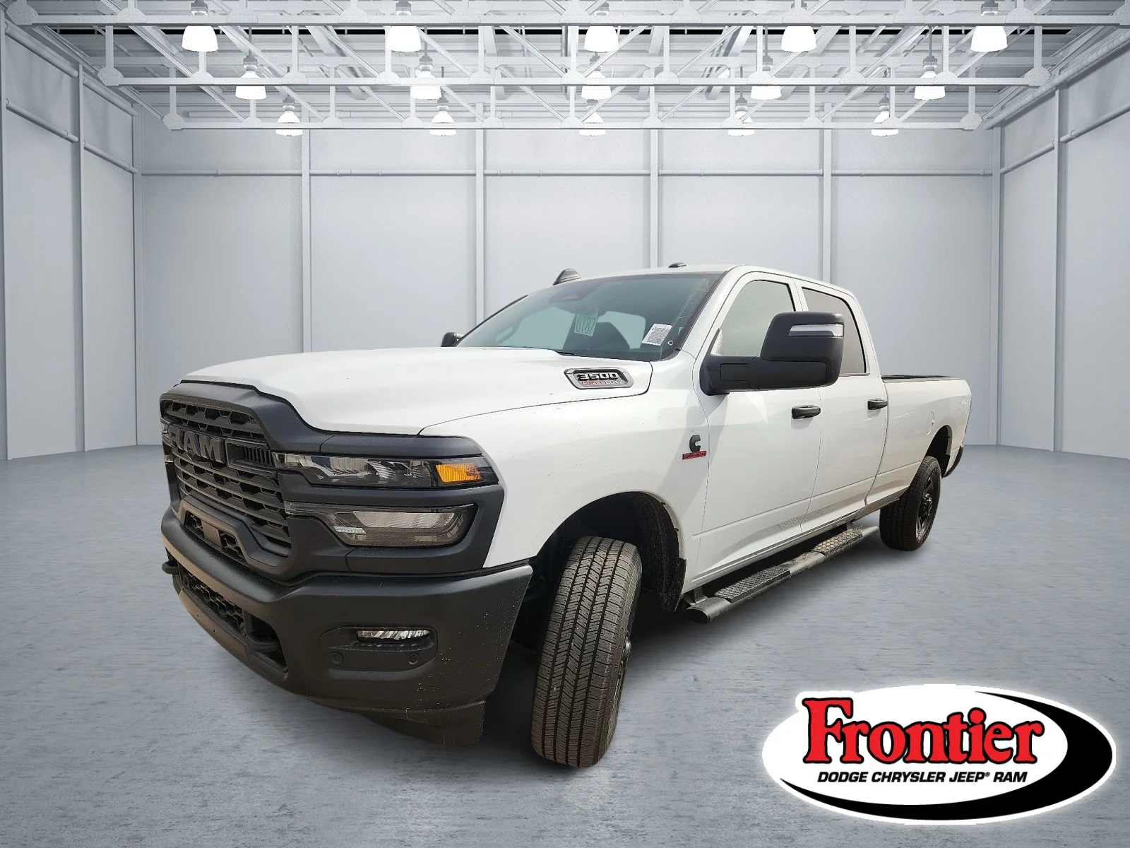 New 2027 Bright White Clear-Coat  Paint Ram TRADESMAN CREW CAB 4X4 8