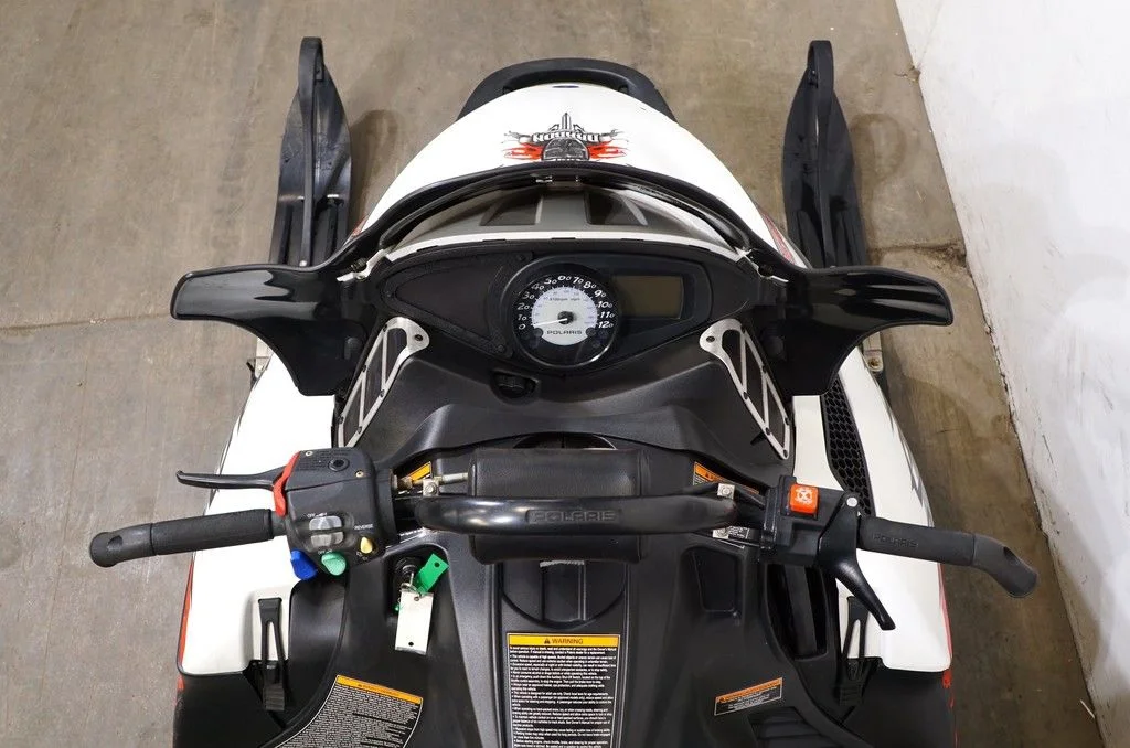 Used 2009 WHITE Polaris 800 Dragon image 6