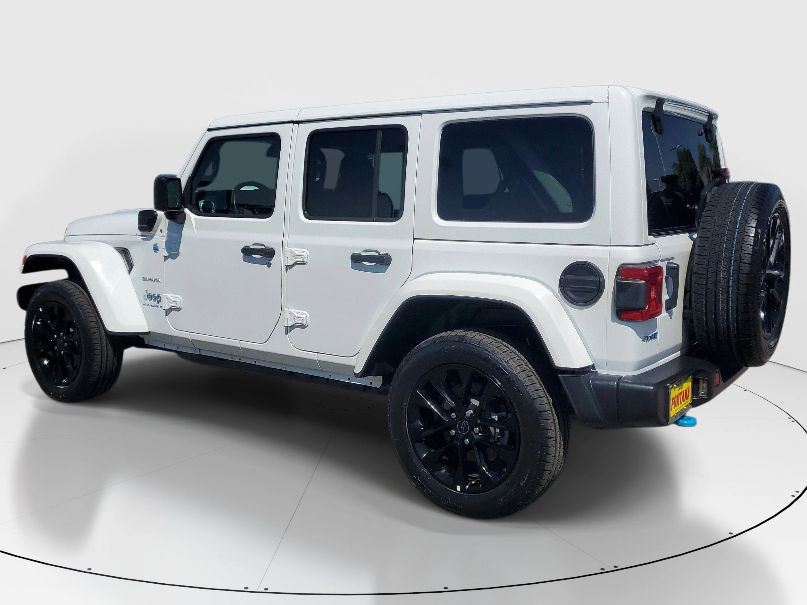 Used 2024 White Jeep Sahara 4xe image 3