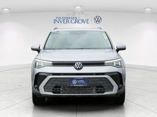Certified 2025 Volkswagen Taos SE with VIN 3VVVC7B21SM008825 for sale in Inver Grove Heights, Minnesota