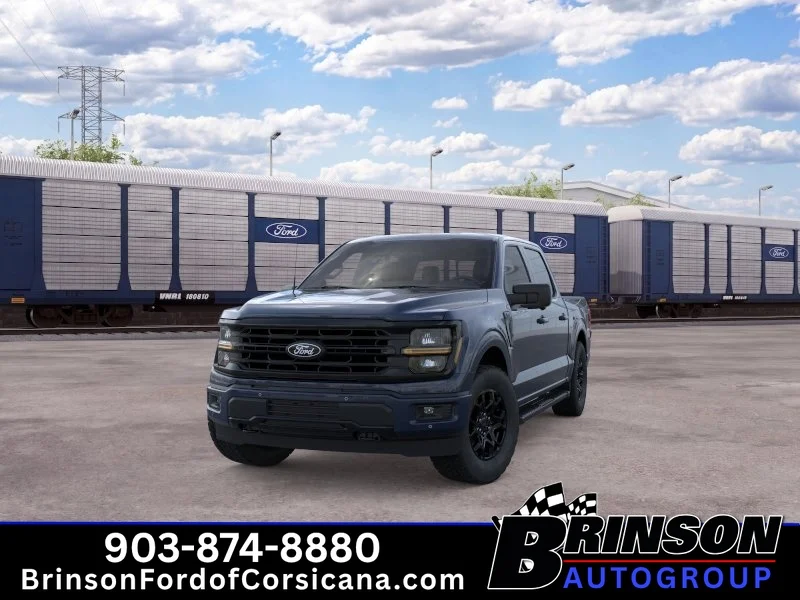 New 2026 Antimatter Blue Metallic Ford XLT image 2
