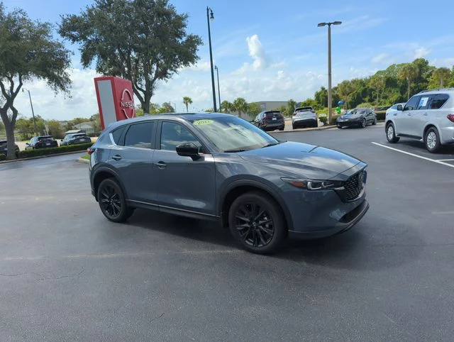Used 2022 Gray Mazda 2.5 S Carbon Edition image 1