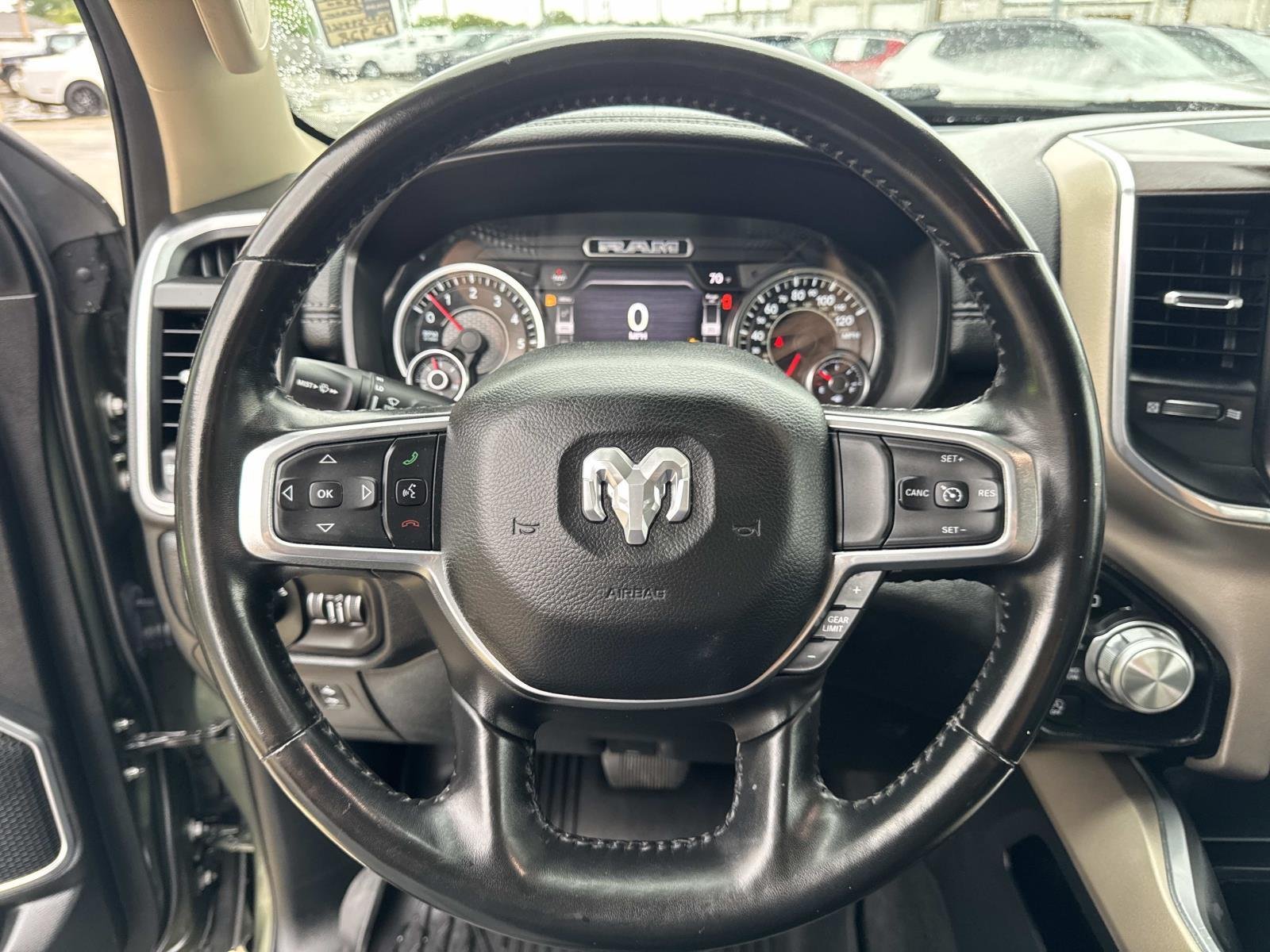 Used 2021 Olive Green Pearlcoat Ram Laramie image 21