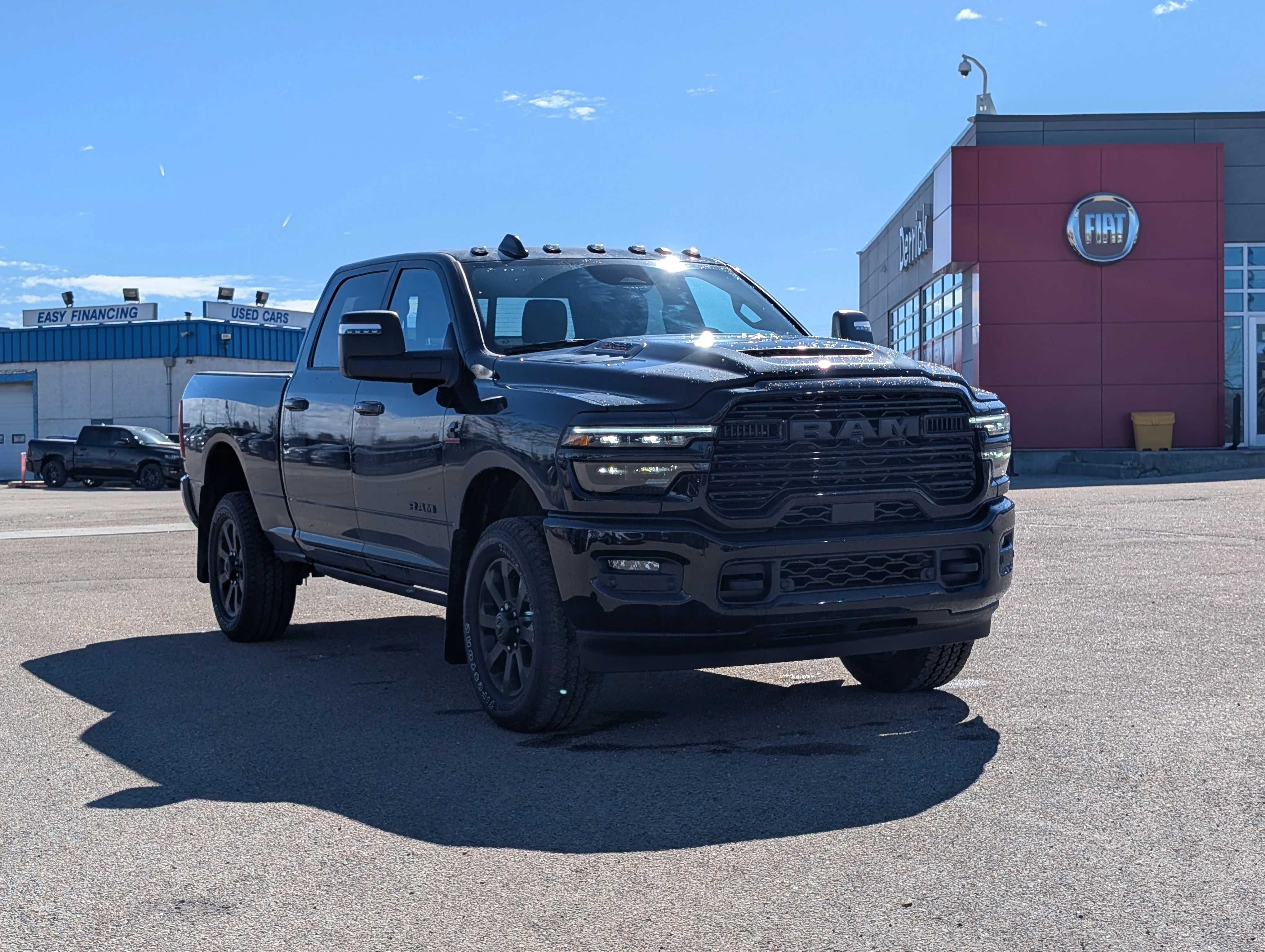 Used 2026 Diamond Black Crystal Pearlcoat Ram Laramie image 9