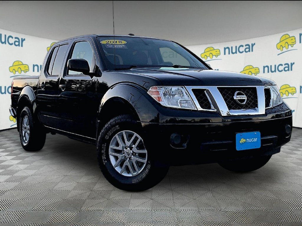 Certified Used 2018 Black Nissan SV image 1