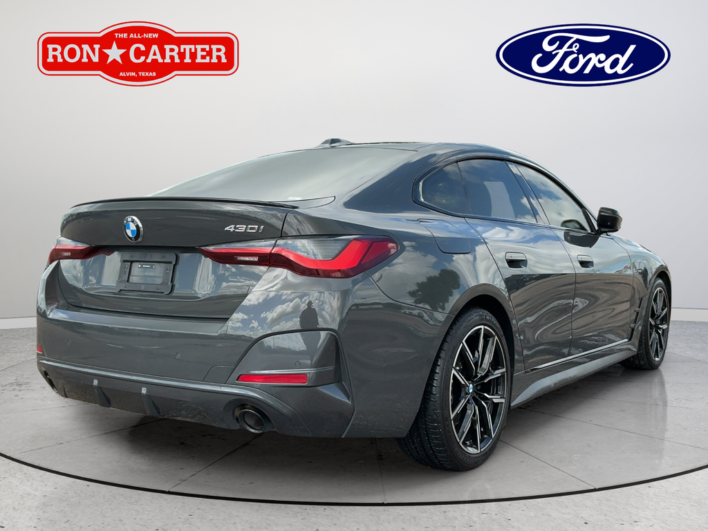 Used 2024 Dravit Gray Metallic BMW 430i Gran Coupe image 6