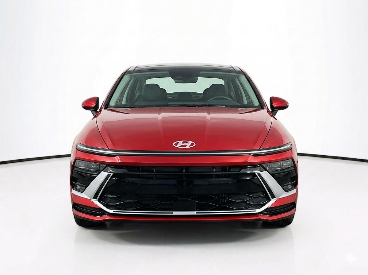 Used 2024 Ultimate red Hyundai SEL image 2