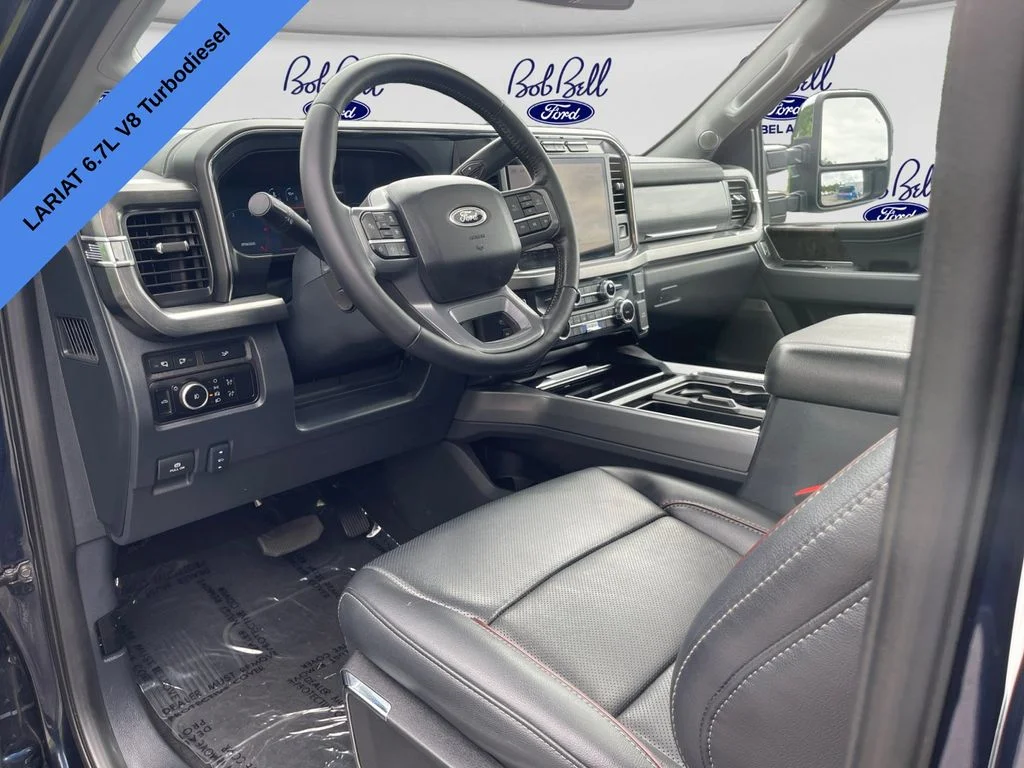 Used 2024 Antimatter Blue Metallic Ford Lariat image 12