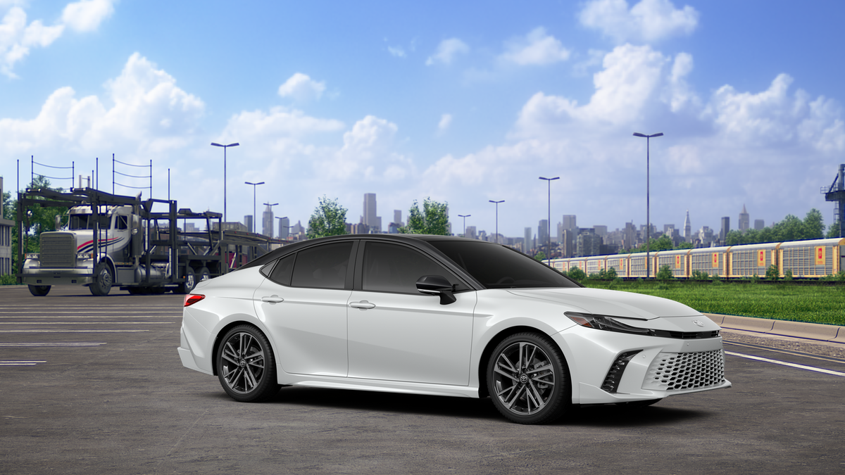 New 2026 Wind Chill Pearl with Midnight Black Metallic roof Toyota XSE image 14