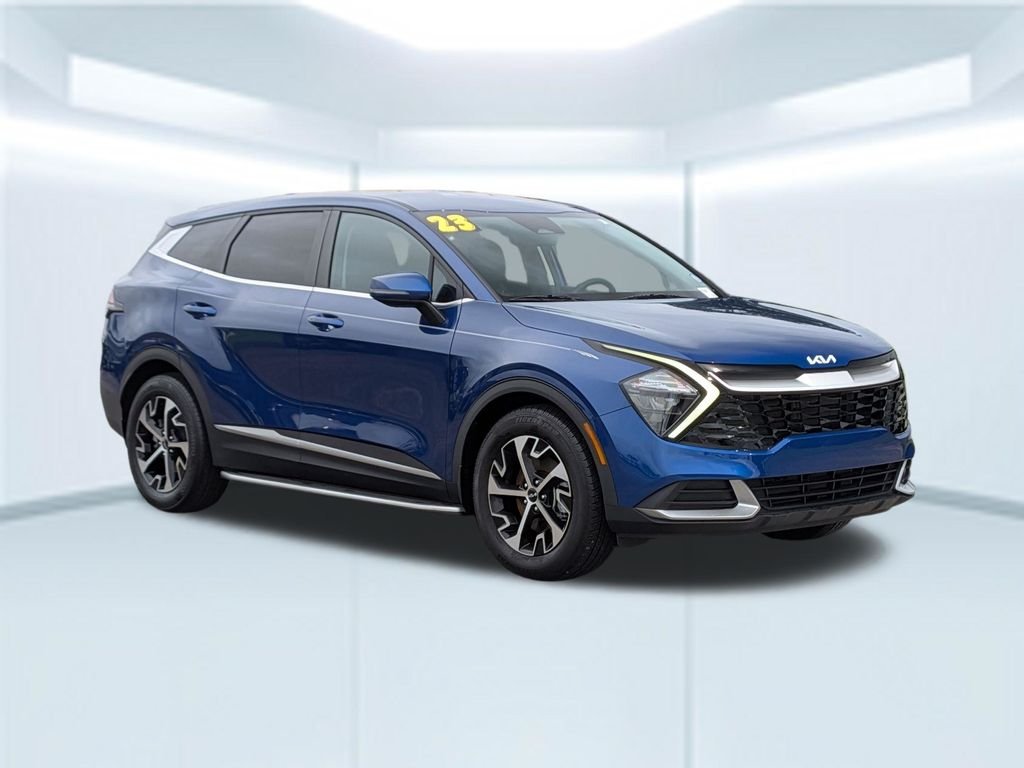 Used 2023 Blue Kia EX image 9