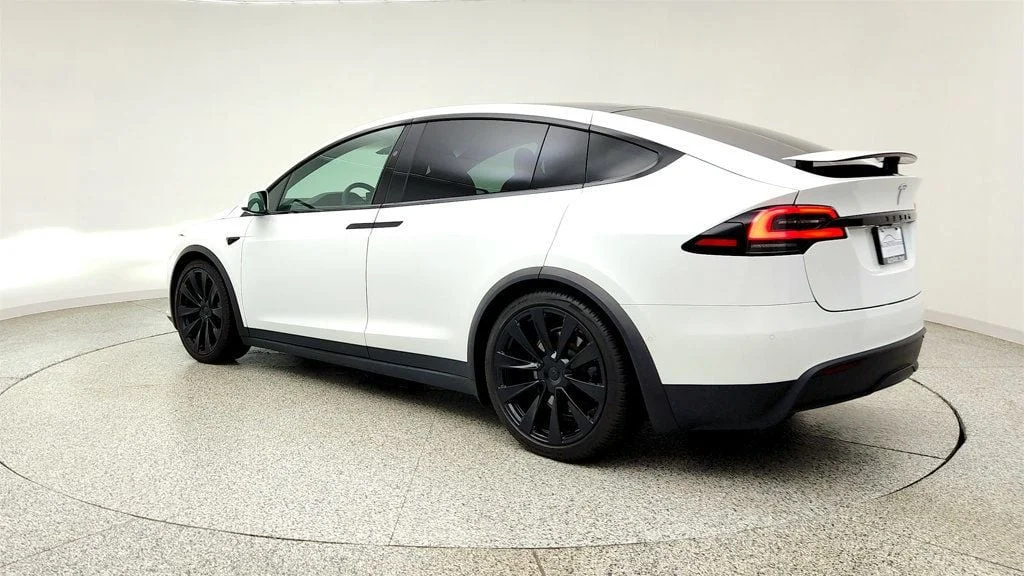 Used 2022 Pearl White Multi-Coat Tesla AWD w/ 22