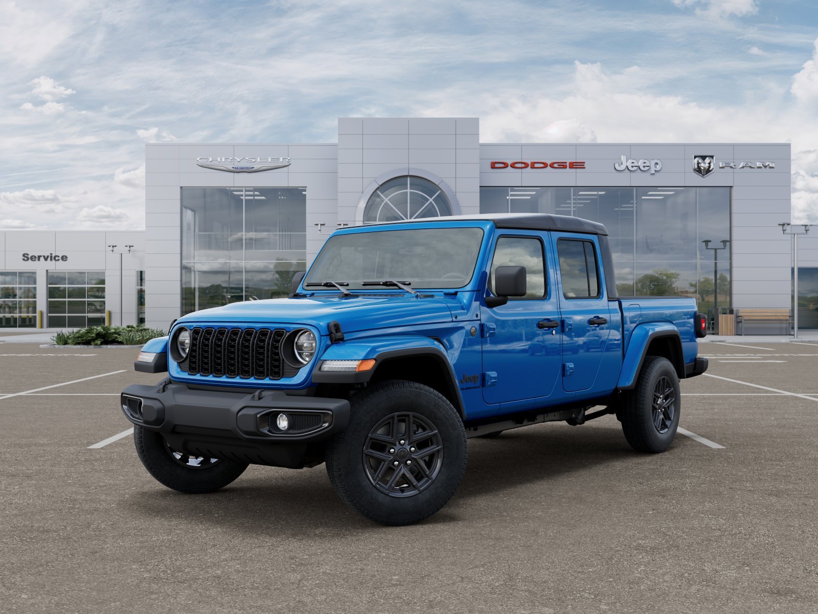 New 2026 Hydro Blue Pearl-Coat Exterior Paint Jeep Sport S image 34
