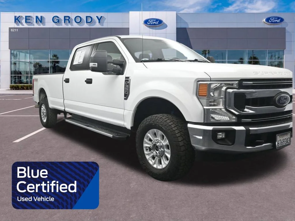 Certified Used 2020 White Ford XLT image 1