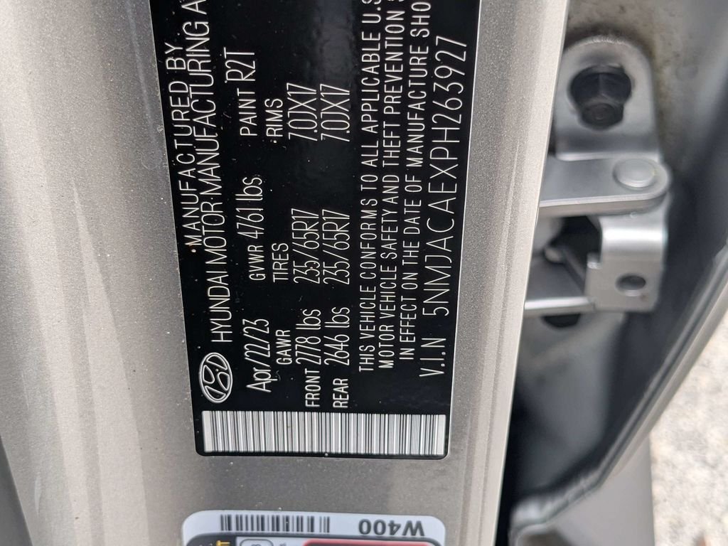 Certified Used 2023 Silver Hyundai SE image 19