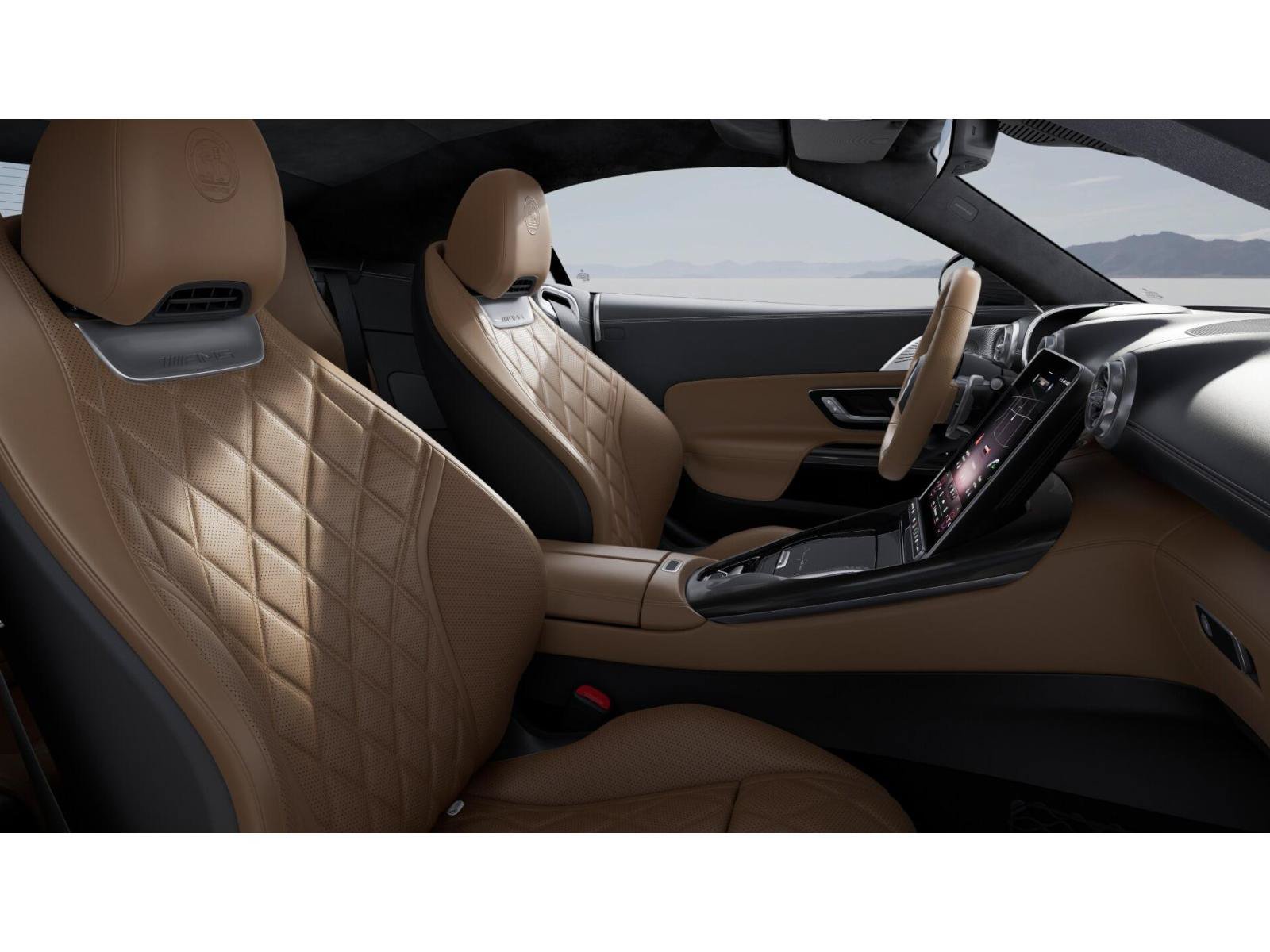 New 2027 Obsidian Black Metallic Mercedes-Benz AMG® SL 55 Roadster image 4