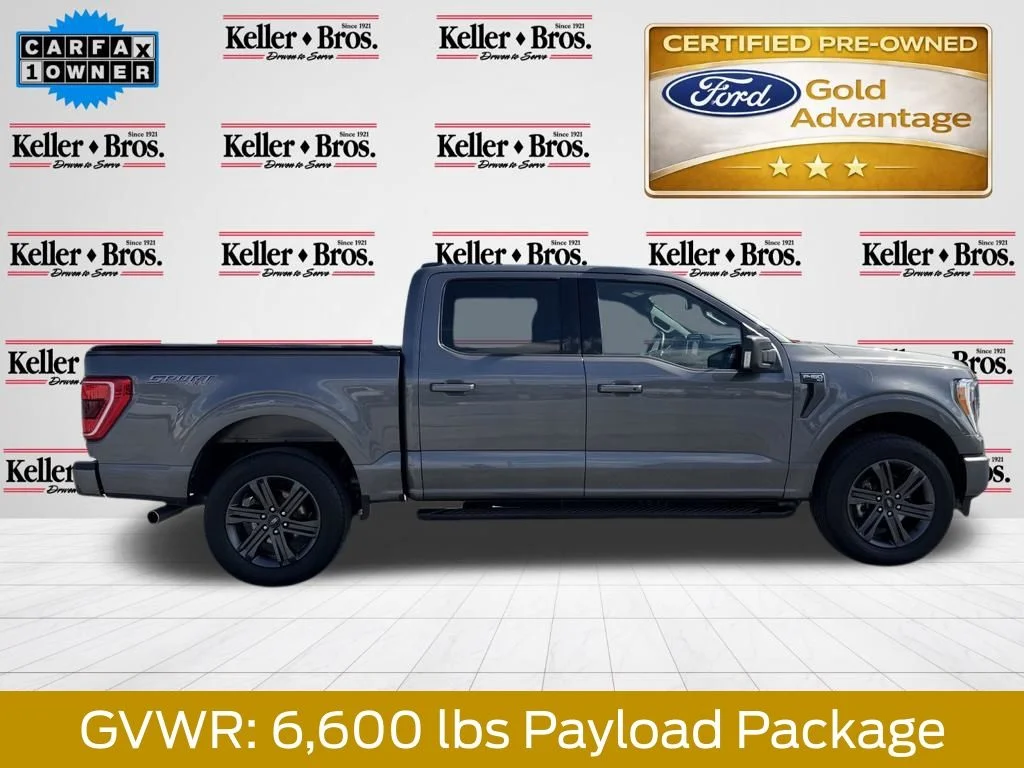 Certified Used 2023 Carbonized Gray Metallic Ford XLT image 9