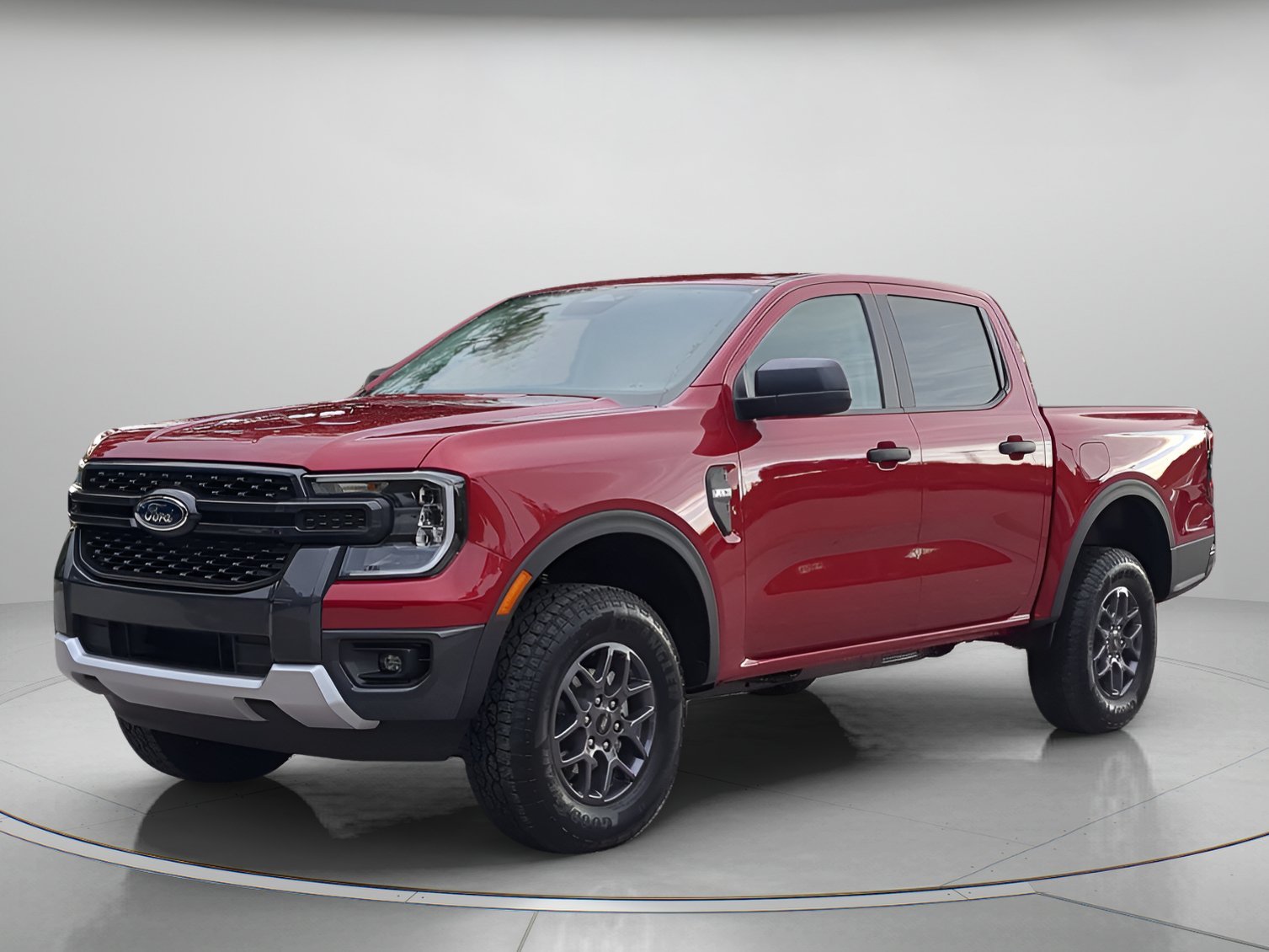 New 2026 Ruby Red Metallic Tinted Clearcoat Ford XLT image 1