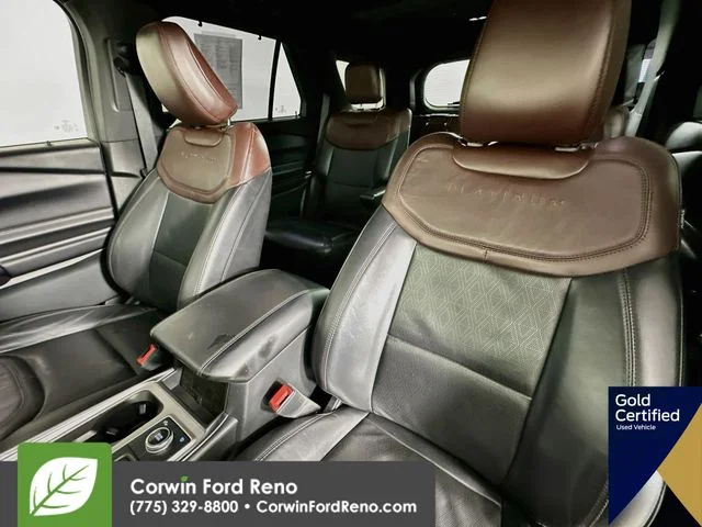Used 2022 Gray Metallic Ford Platinum image 24